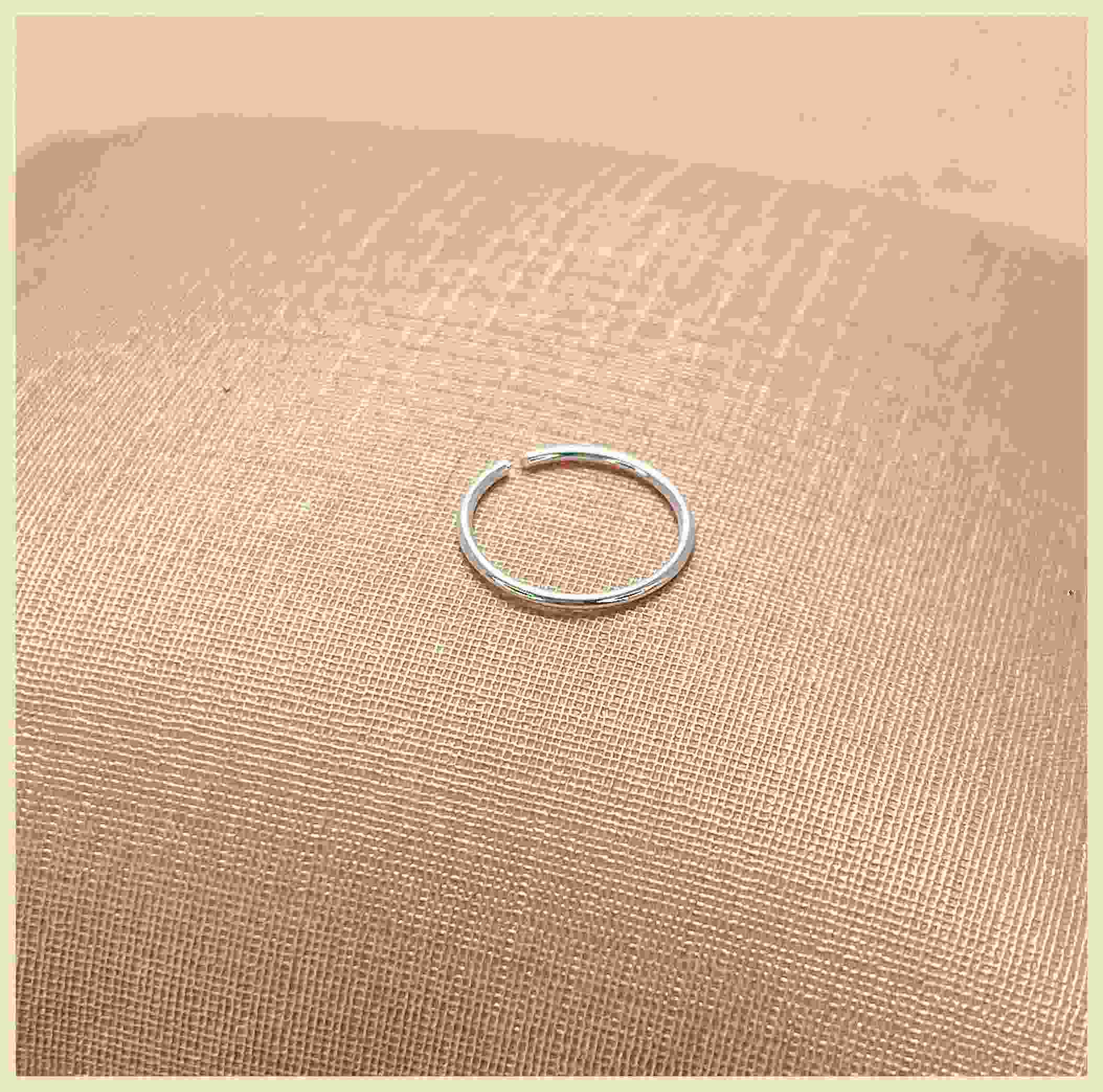 PIERCING ARGOLINHA NARIZ DE PRATA 925